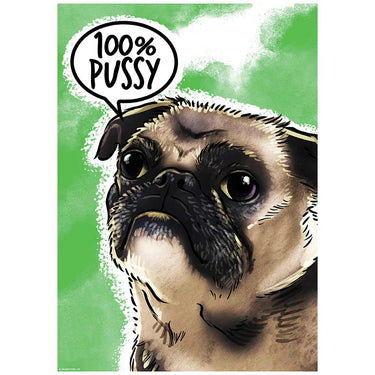 Cute But Abusive 100% Pussy Poster